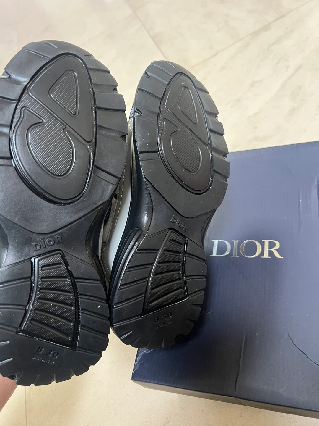 Dior B23 Sneakers - Grey/Black/White - photo 4