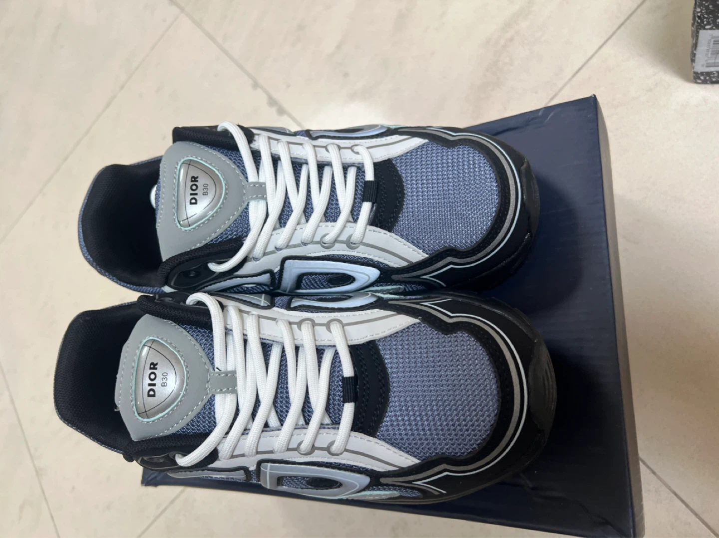 Dior B23 Sneakers - Grey/Black/White - photo 2