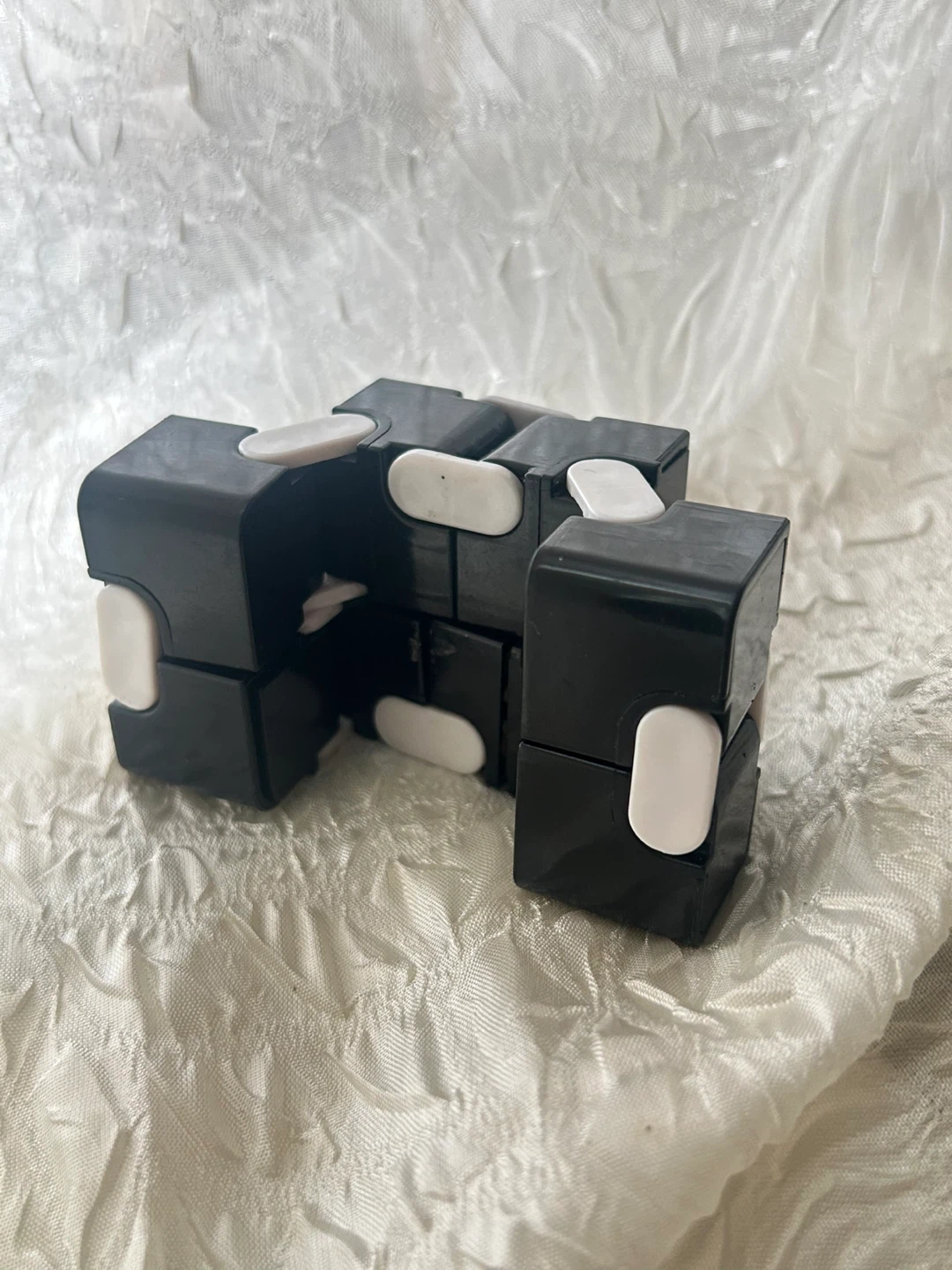 Black Infinity Cube Fidget Toy - photo 3