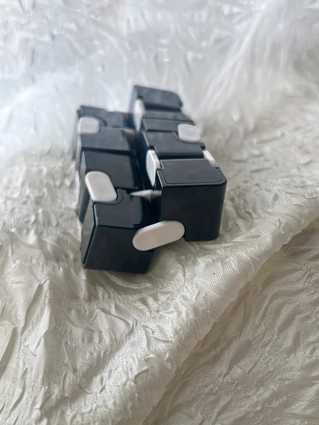 Black Infinity Cube Fidget Toy - photo 4