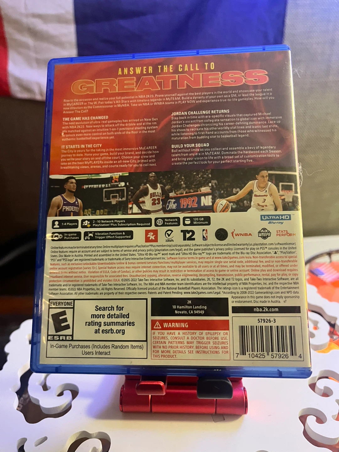 NBA 2K23 PS5 Video Game - photo 2