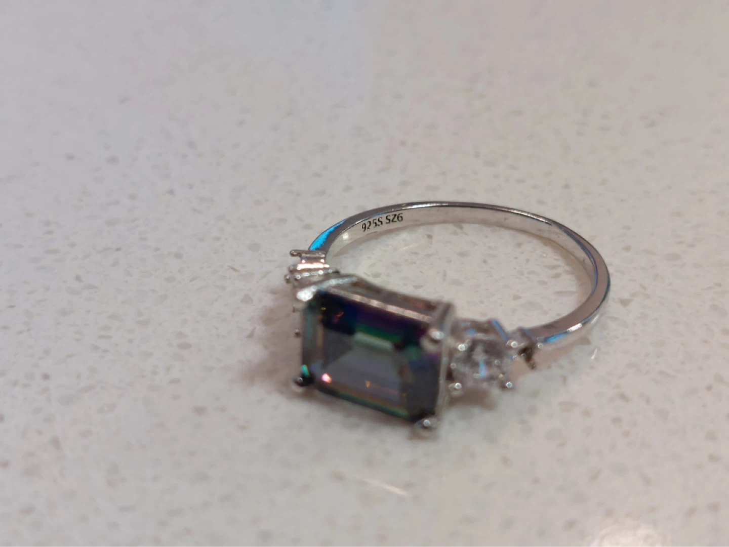 Sterling Silver Mystic Topaz Ring - photo 3