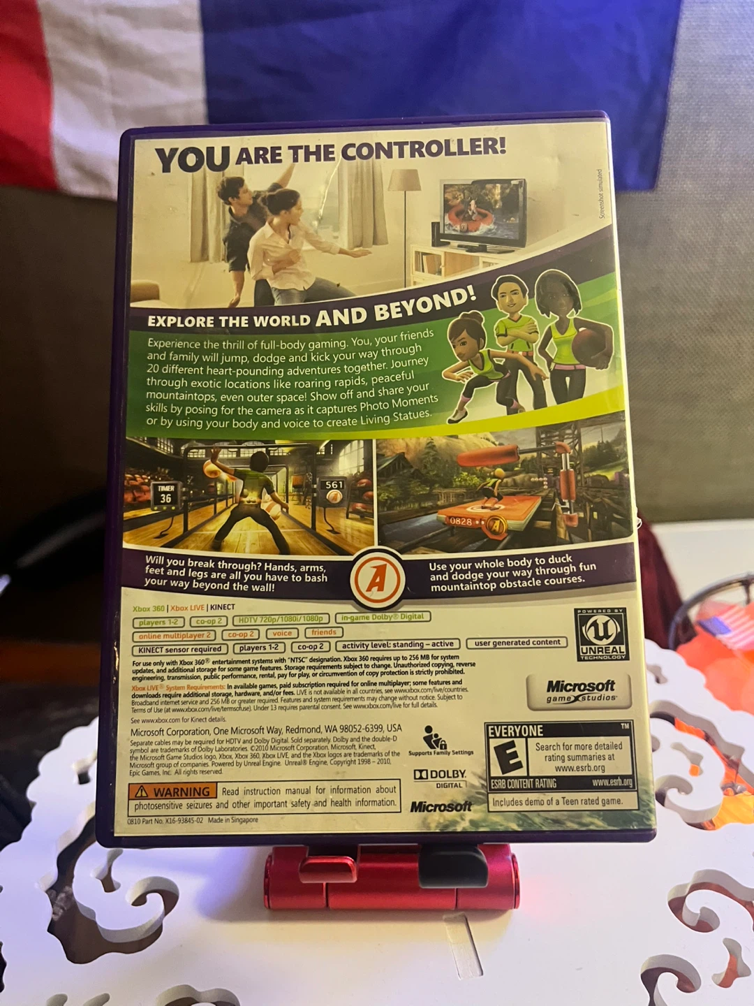 Kinect Adventures! XBOX 360 Video Game - photo 2