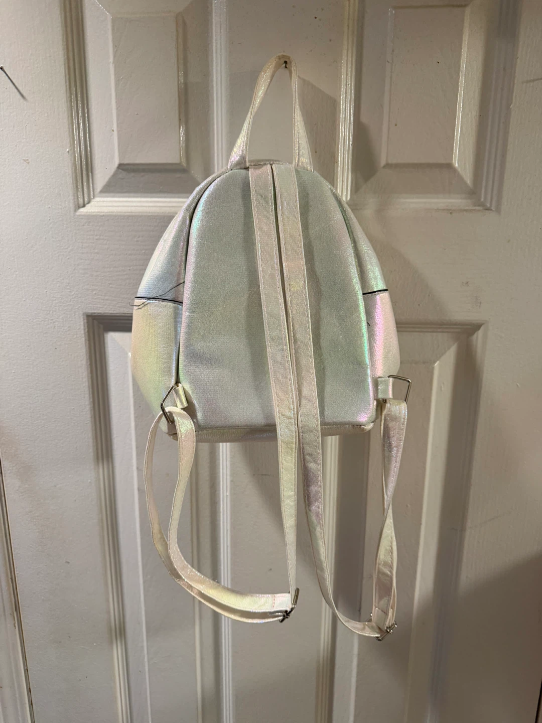 Unicorn Backpack - Iridescent White - photo 2