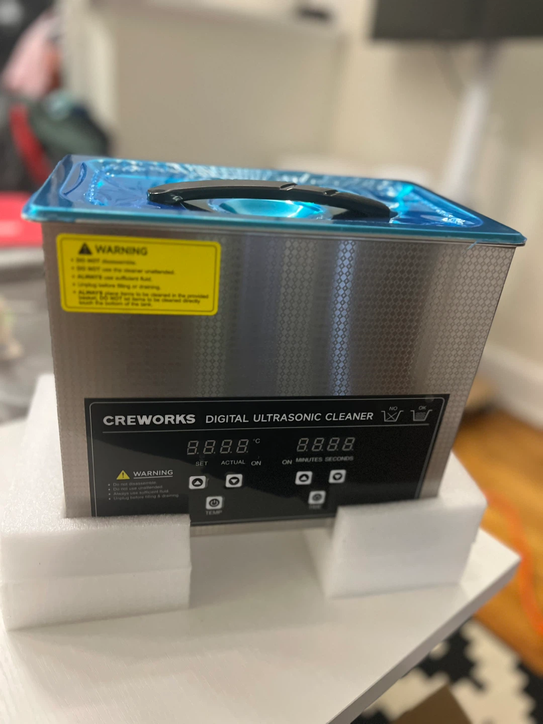 CREWORKS Digital Ultrasonic Cleaner JX-020S 2.8L
