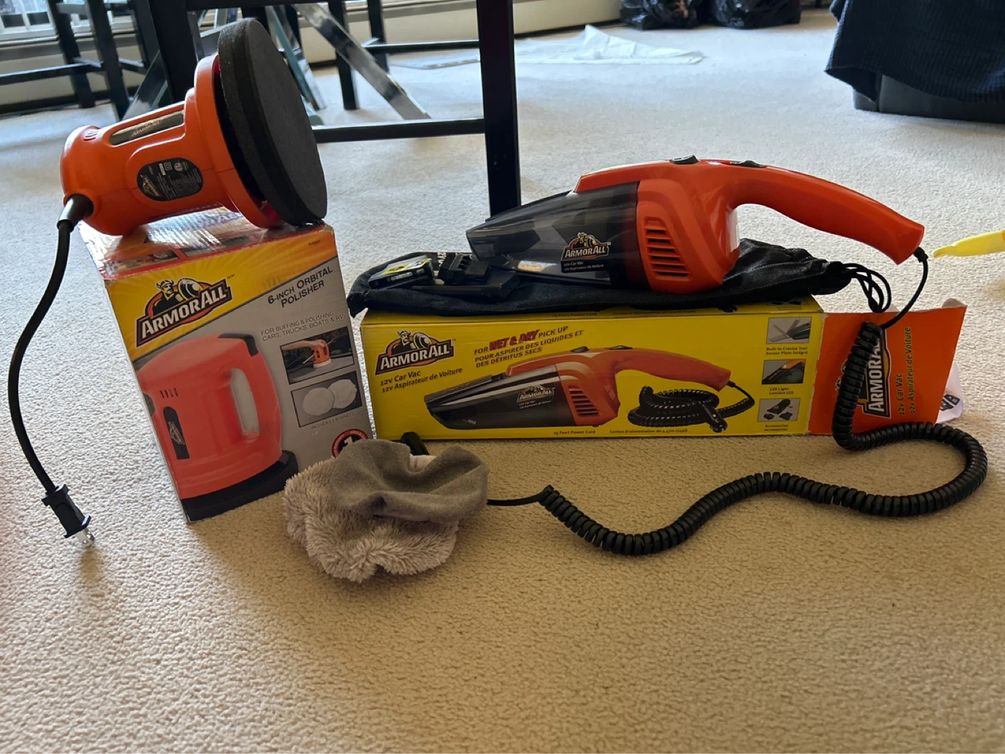 Armor All Car Polisher and Wet/Dry Vacuum