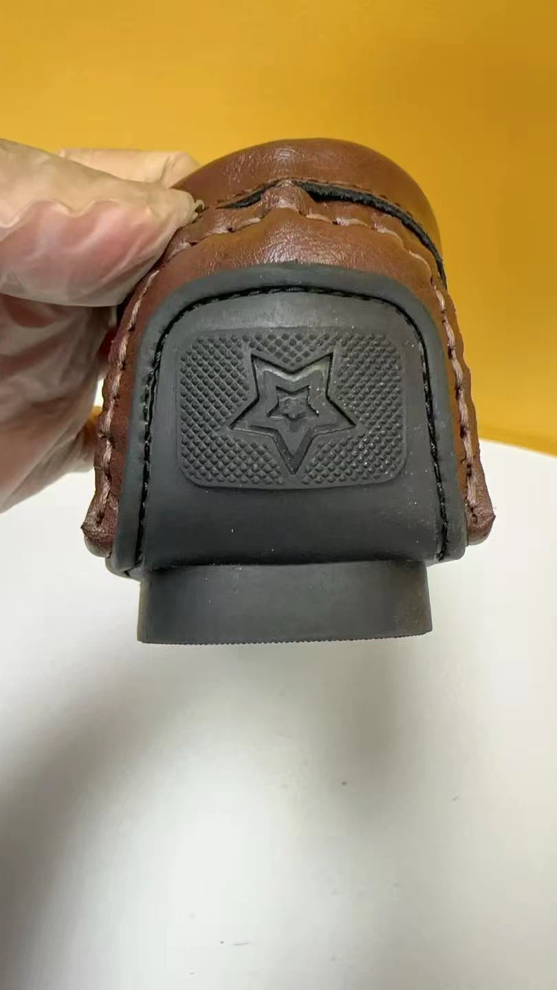 Men's Brown Leather Loafers Size 44 - photo 5