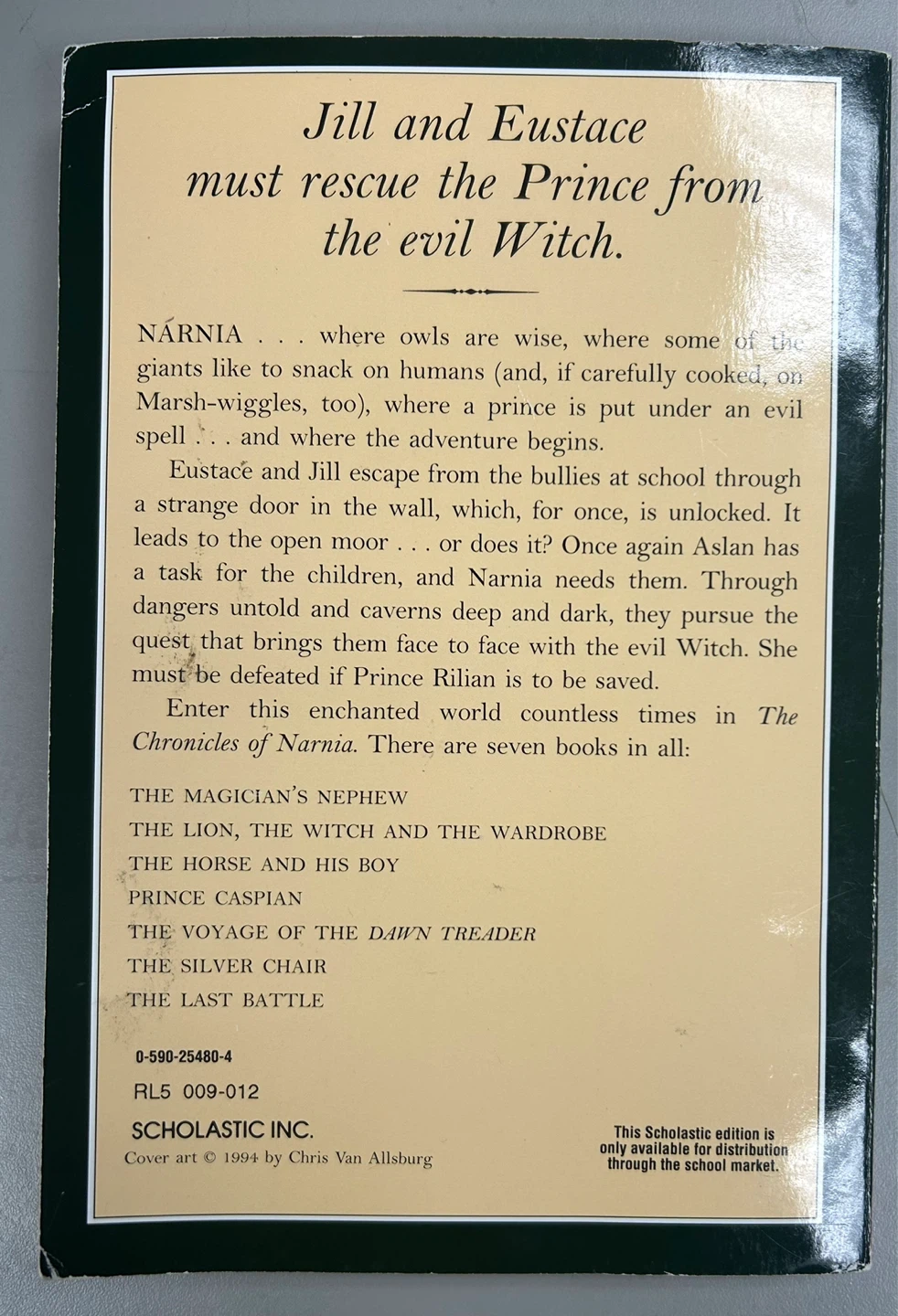 The Chronicles of Narnia: The Silver Chair by C. S. Lewis - photo 2