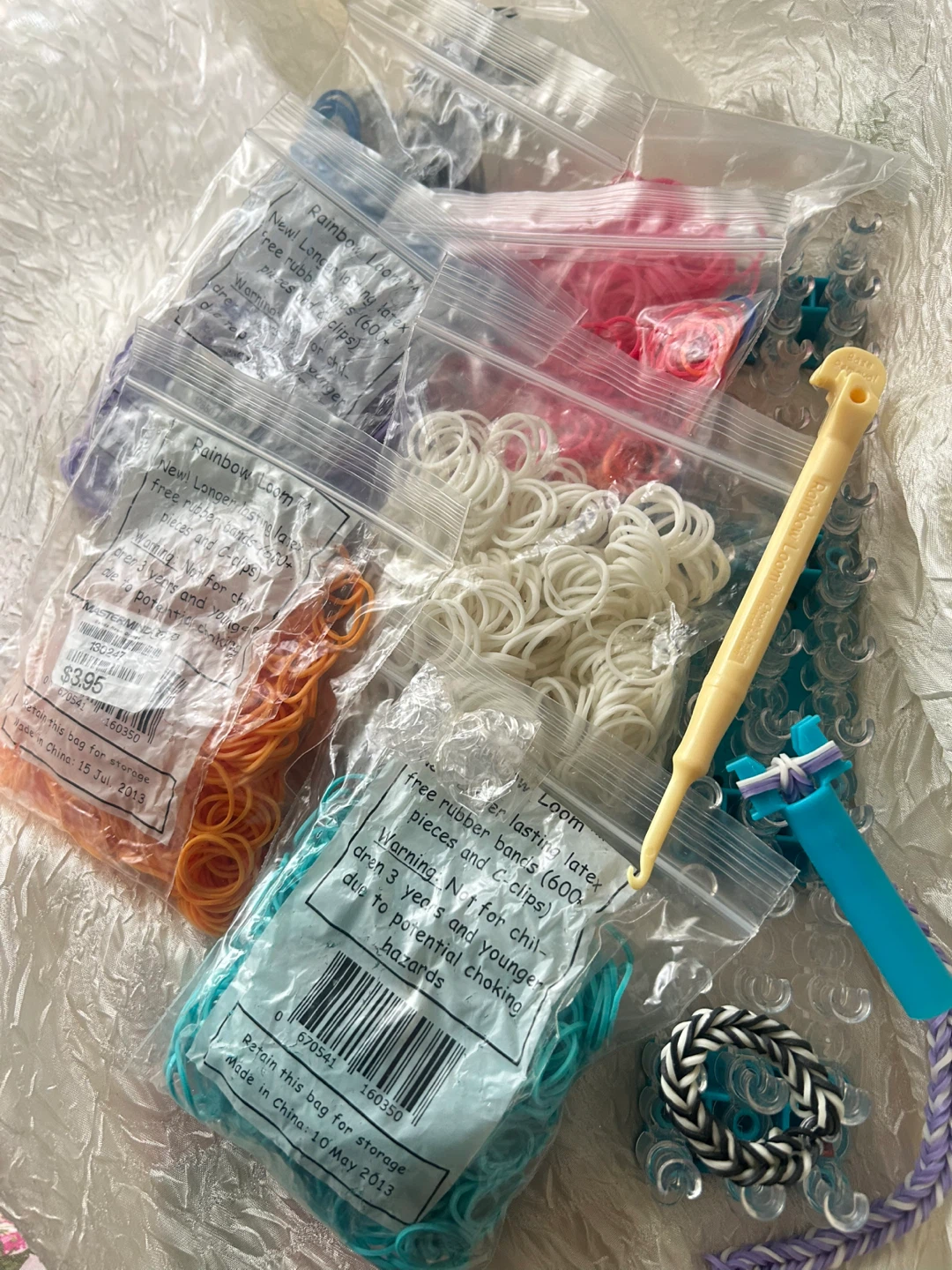 Rainbow Loom Rubber Band Bracelet Making Kit