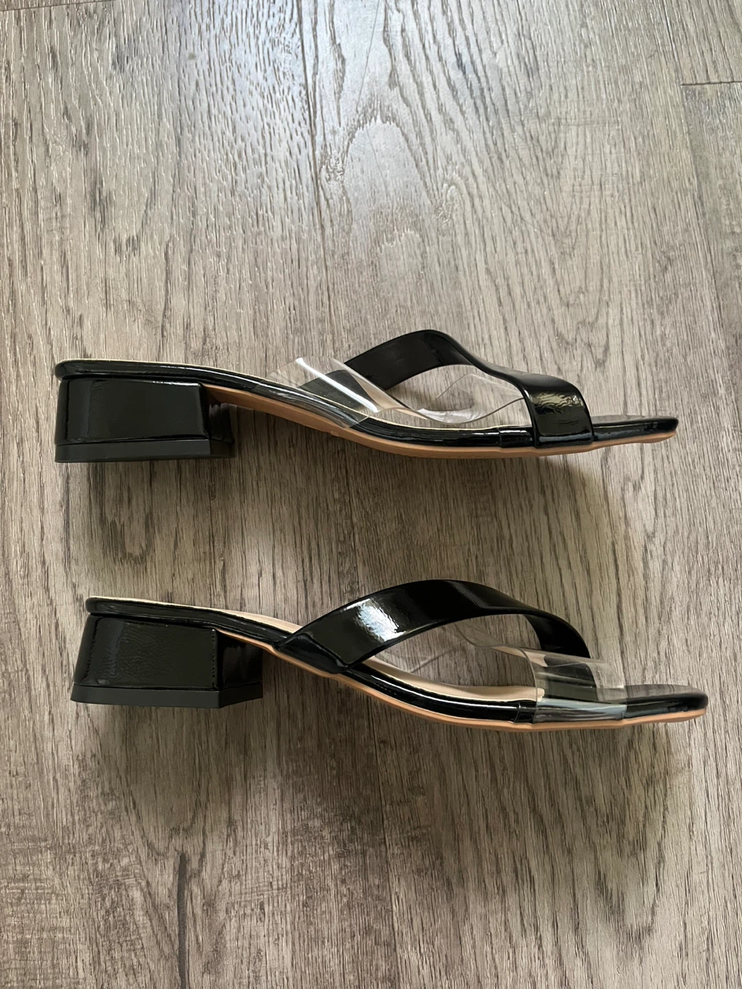 Women’s size 7-7.5 block heels - photo 2