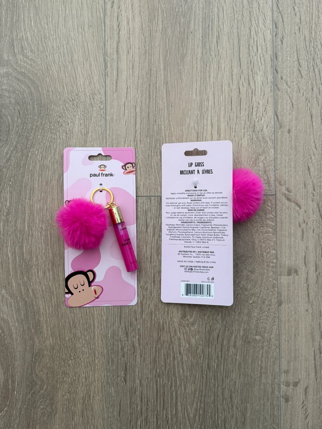 Paul Frank Luminous Day Moisturizer & Lip Gloss Keychain Set - photo 4