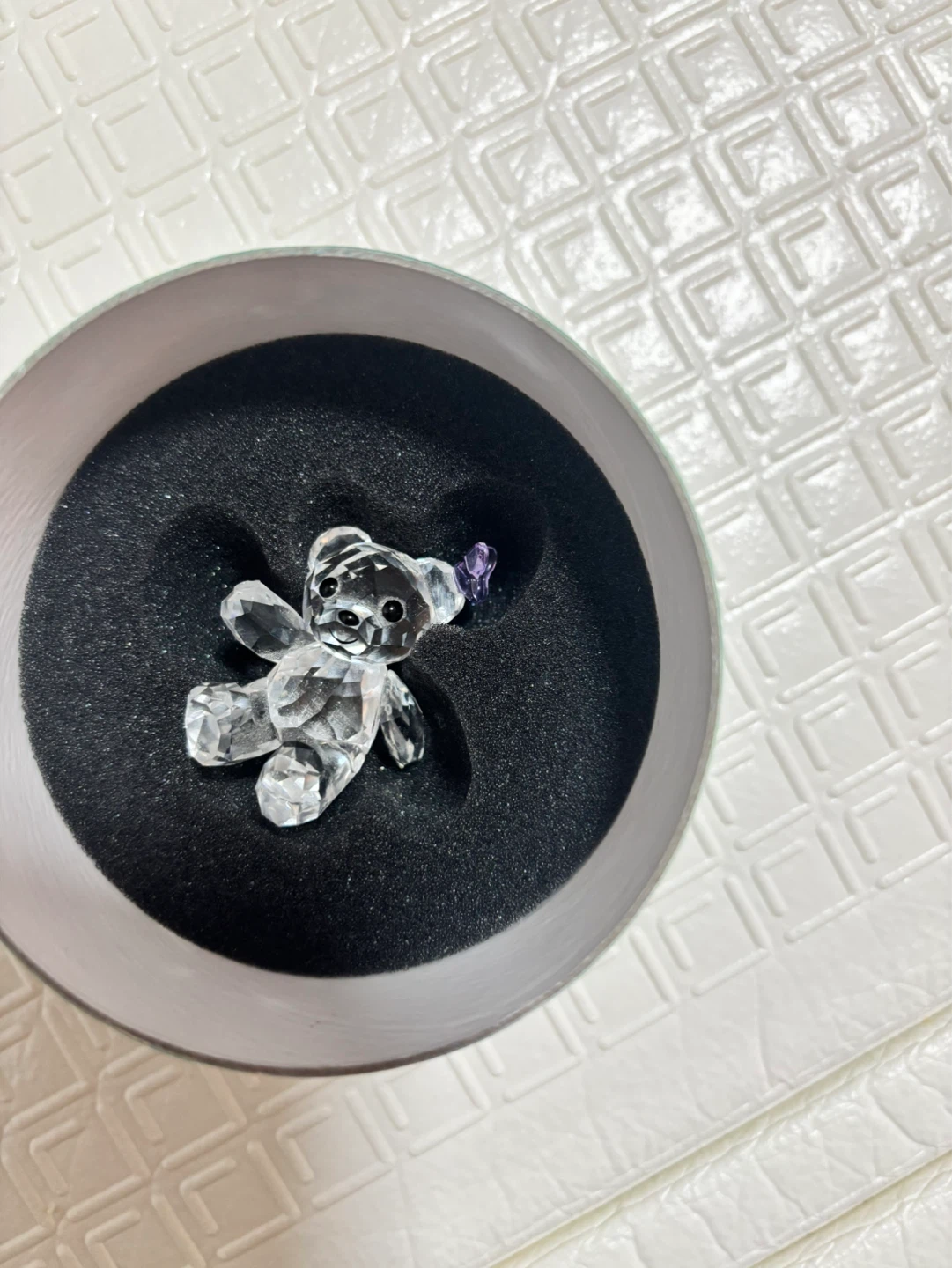 Swarovski Crystal Teddy Bear with Butterfly - photo 5