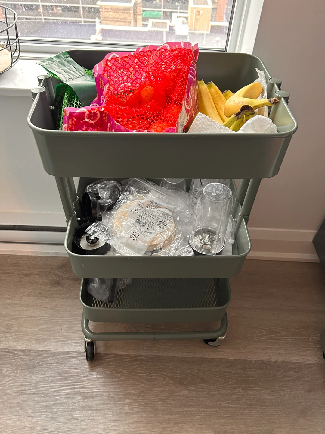 3-Tier Rolling Utility Cart - photo 2