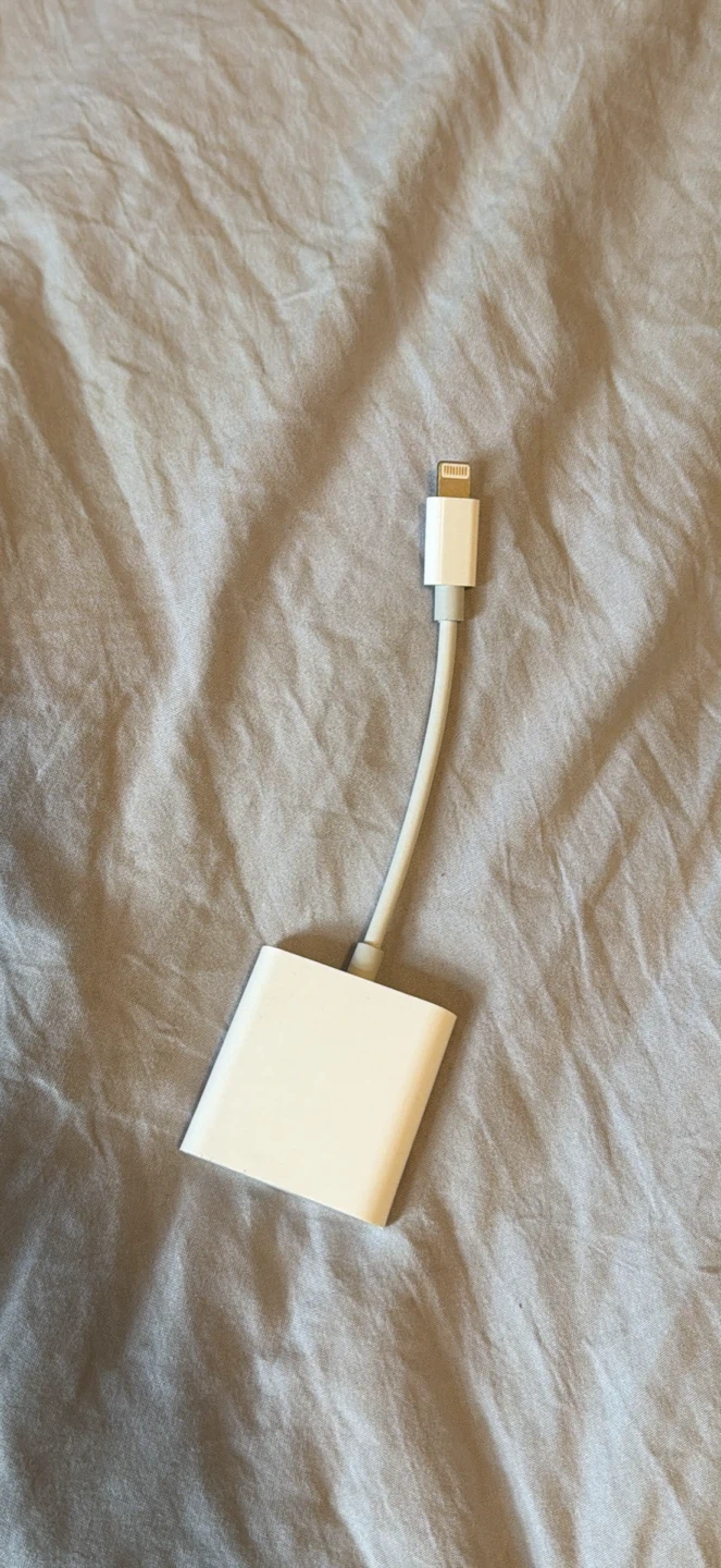 Apple Lightning to SD Card Camera Reader Adapter