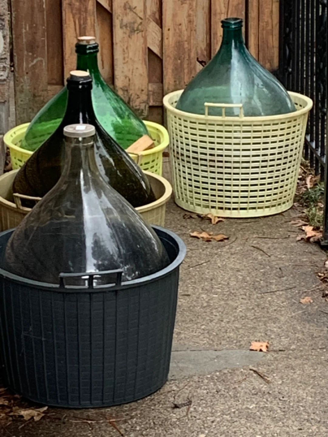 54 liter Demijhons 3 left, others sold!
