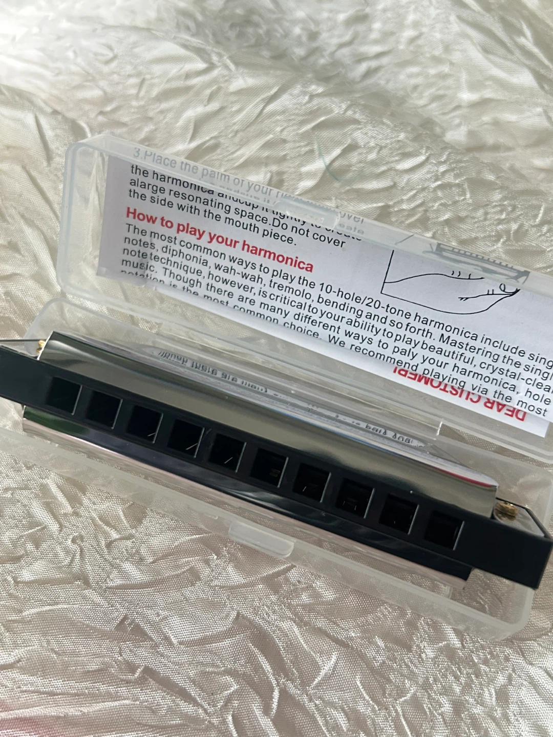 Kongsheng Harmonica 10-hole (Unused) - photo 3