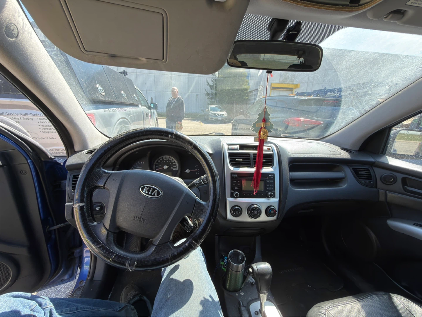 Blue Kia Sportage LX - photo 5