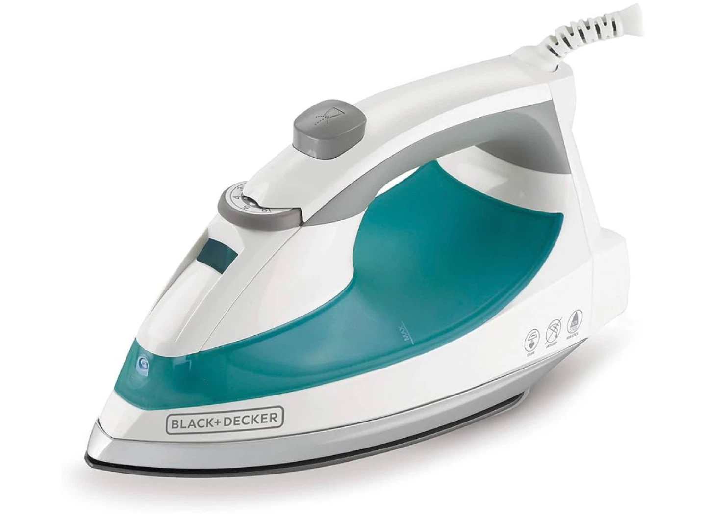 BLACK+DECKER Steam Iron (Ironing Board Included)