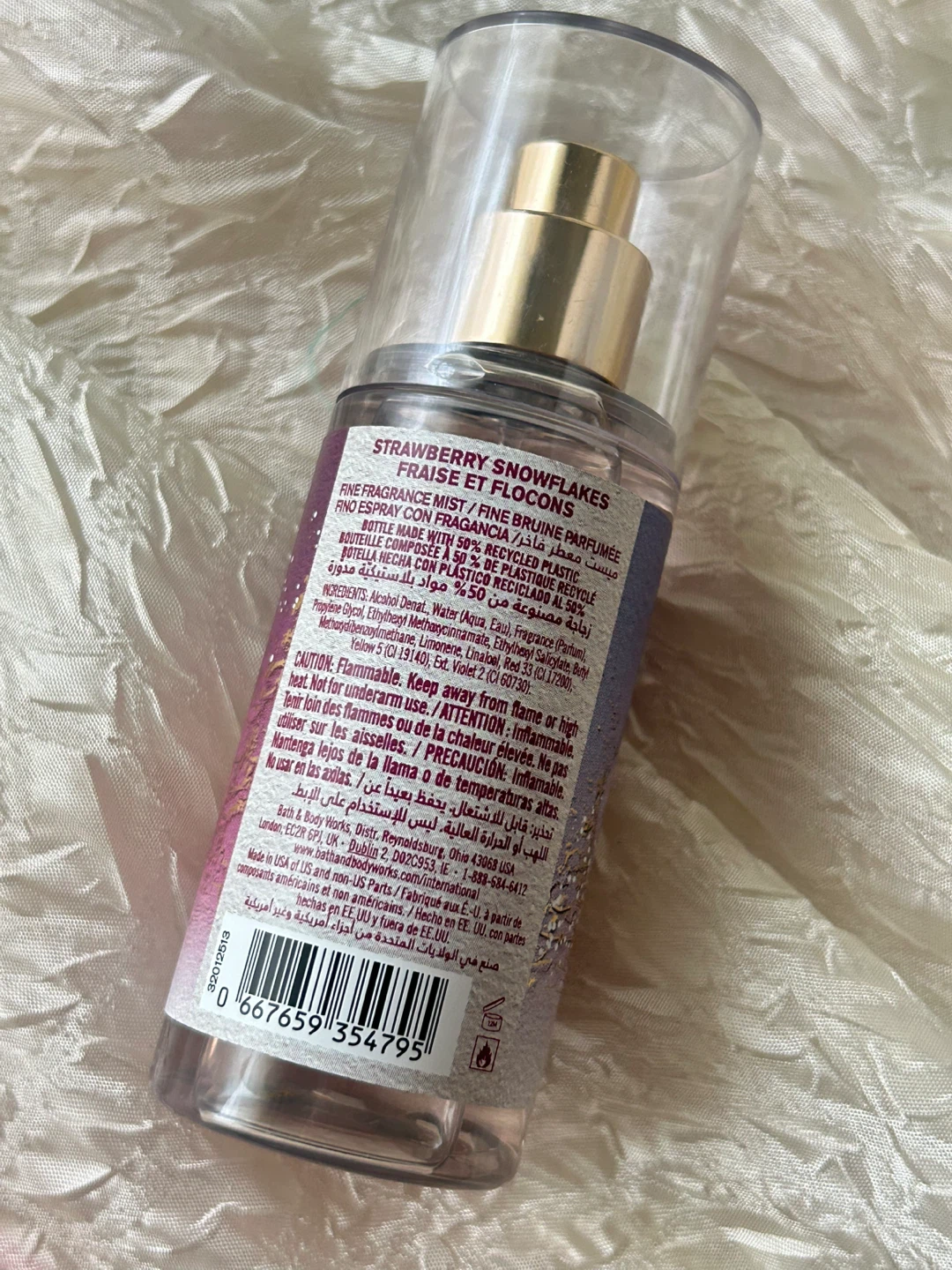 Mini B&BW Strawberry Snowflakes Fine Fragrance Mist - photo 2