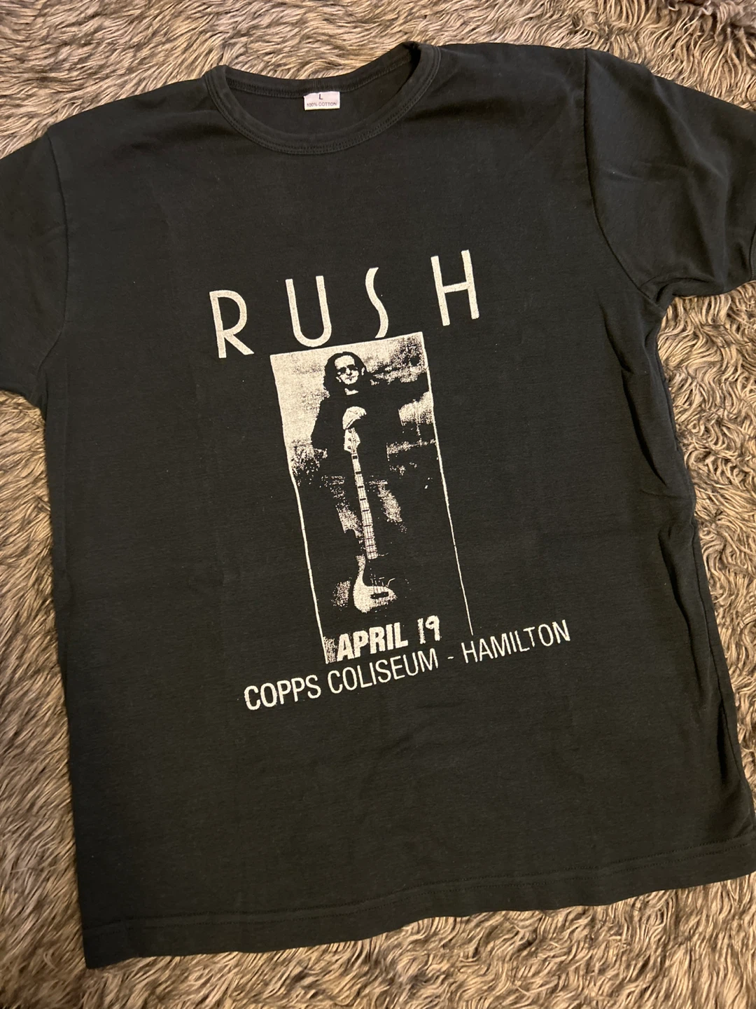 Rush Time Machine Tour T-Shirt Size L