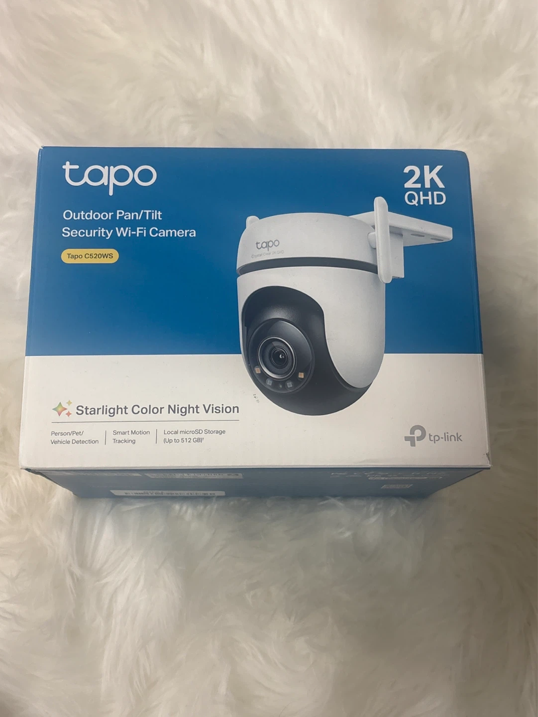 Tapo Outdoor Pan/Tilt Security Wi-Fi Camera C520WS