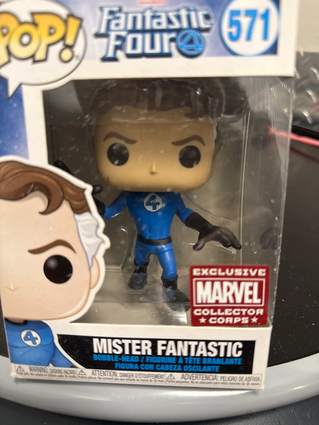 Funko Pop! Marvel Mister Fantastic #571 Bobble-Head