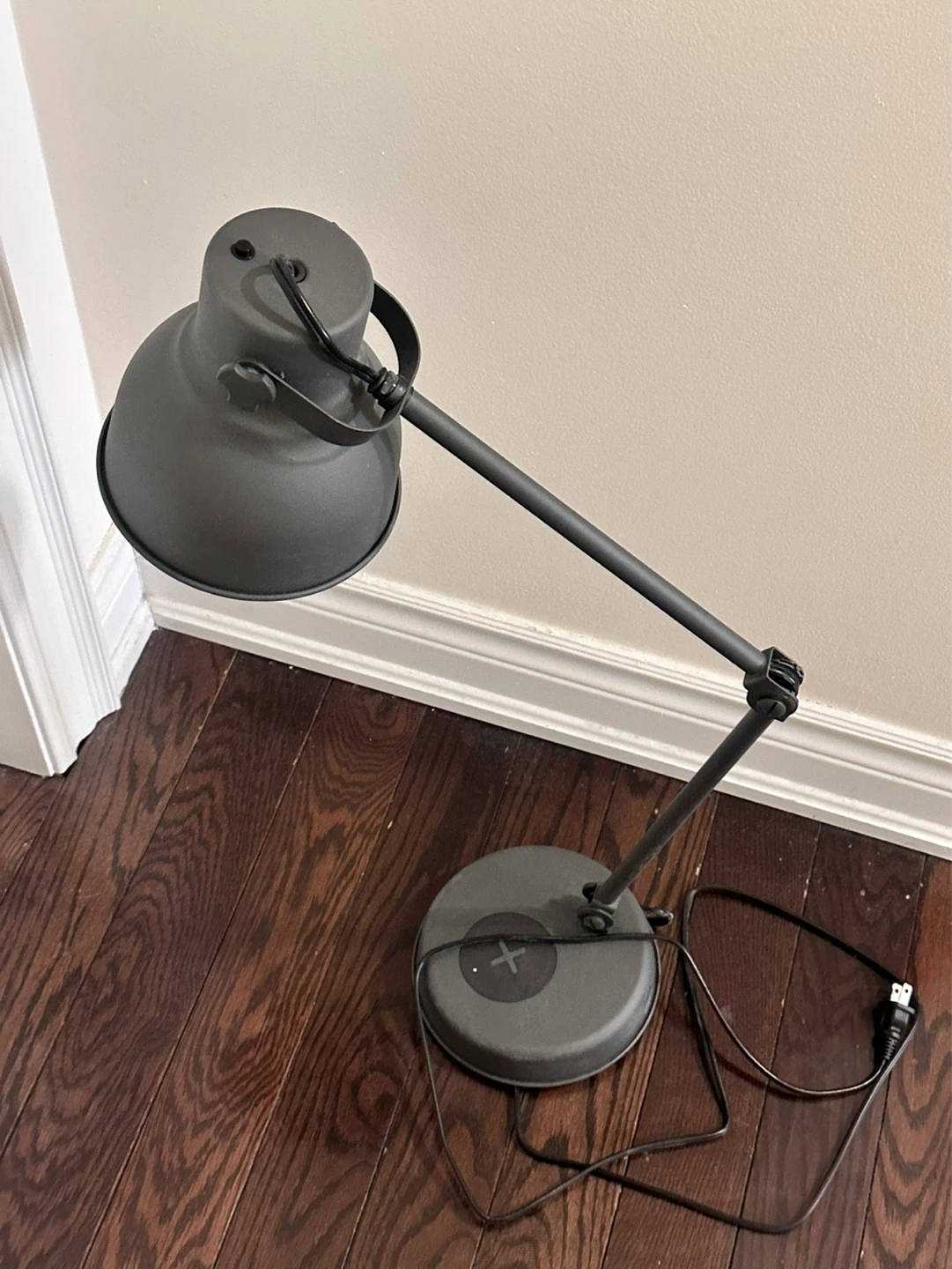 Grey Adjustable Desk Lamp