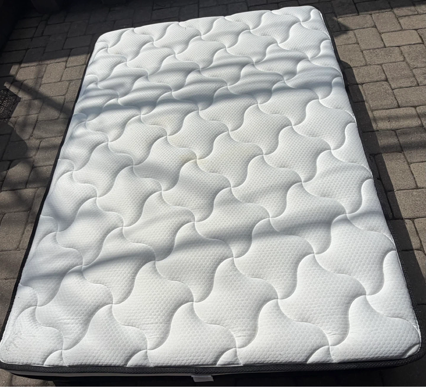 White Quilted Mattress