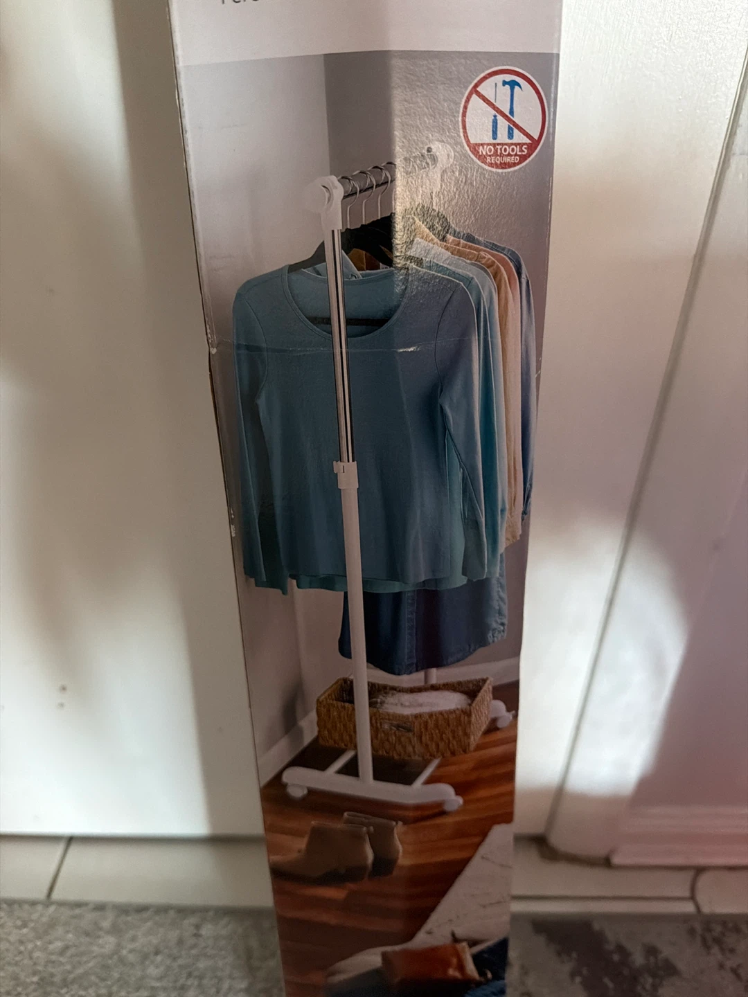Mainstays Rolling Garment Rack - photo 2