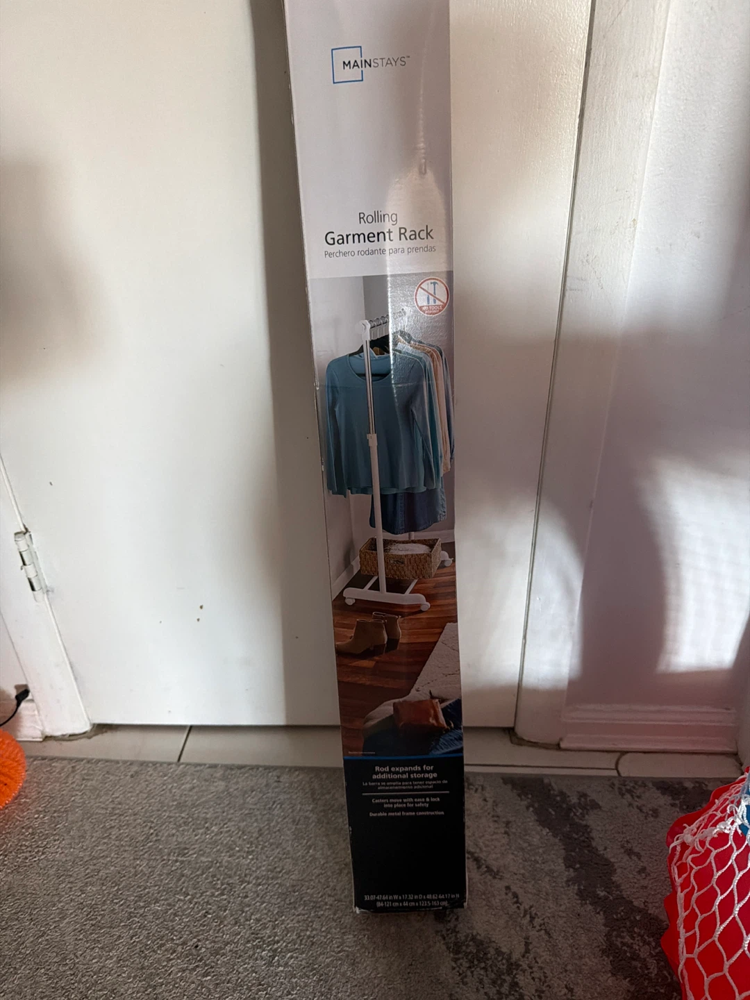 Mainstays Rolling Garment Rack