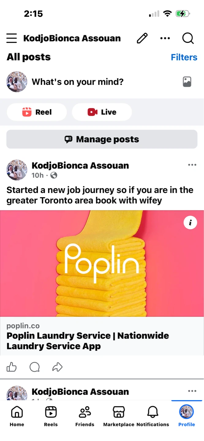 Poplin Laundry Service | Nationwide Laundry Service App