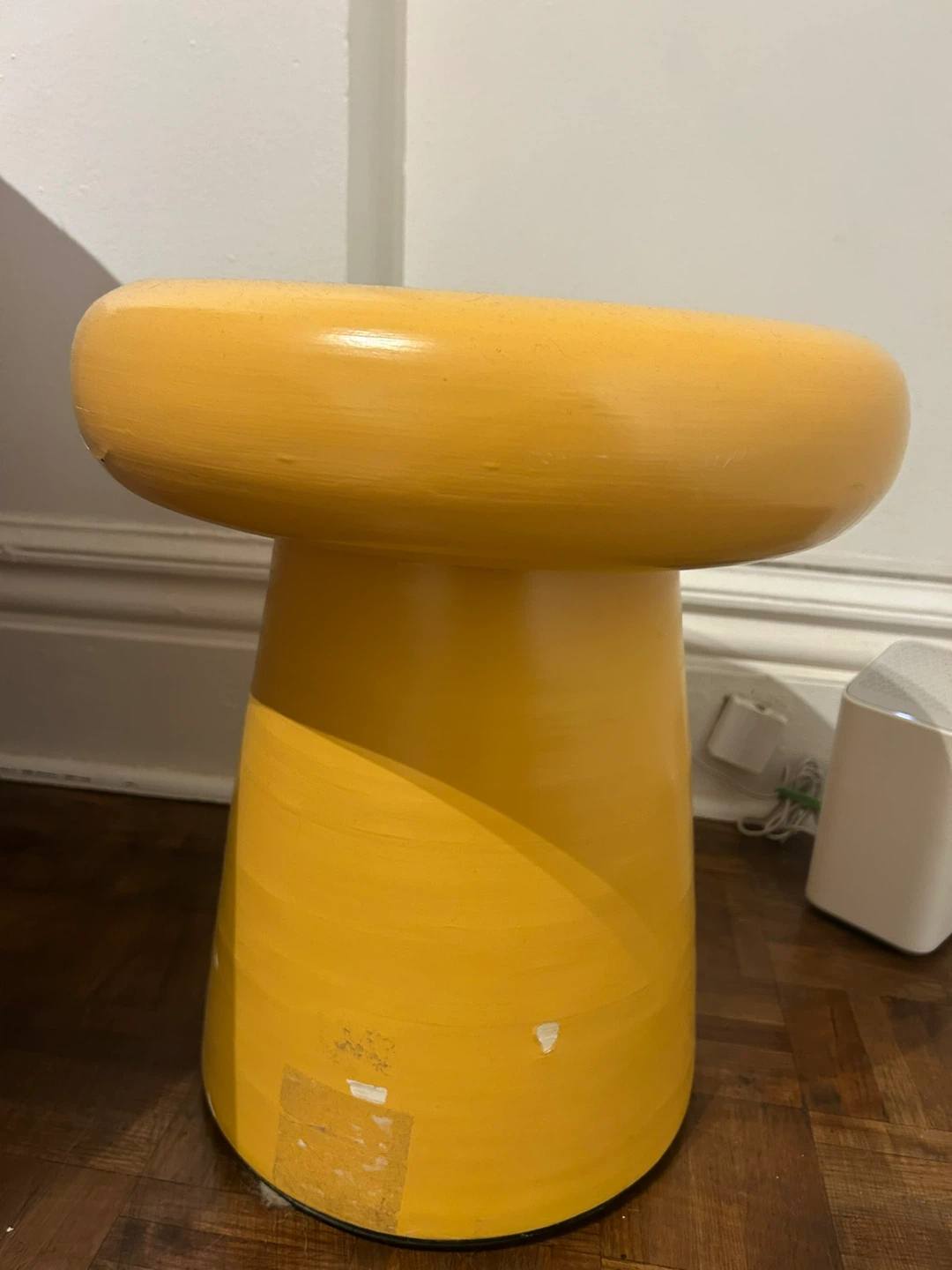 Yellow Mushroom Stool - photo 2