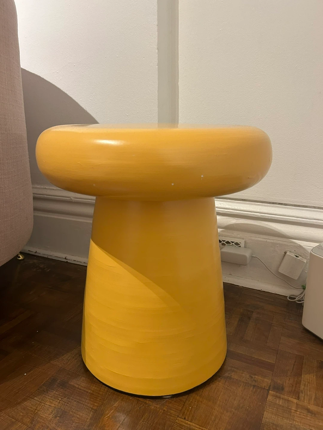 Yellow Mushroom Stool - photo 3