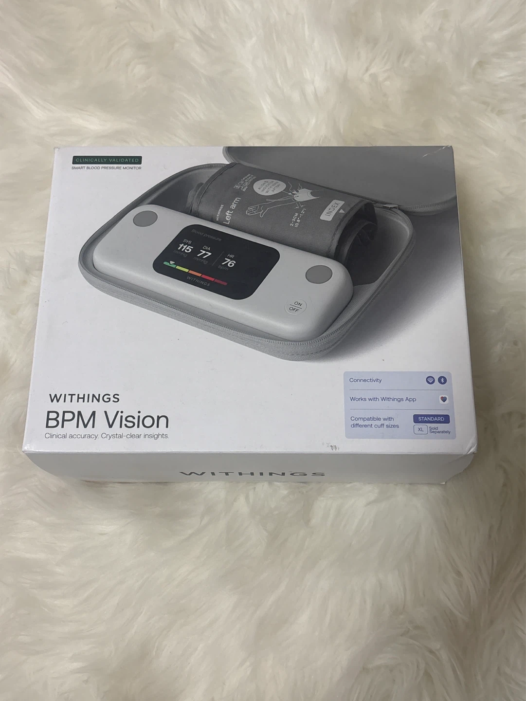 Withings BPM Vision Smart Blood Pressure Monitor
