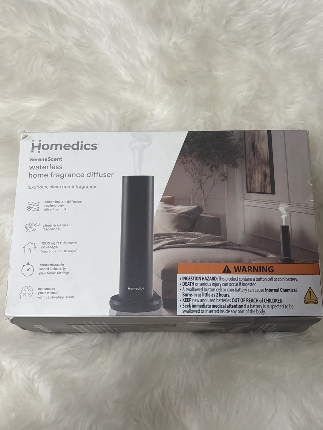HoMedics SereneScent Waterless Home Fragrance Diffuser - photo 2