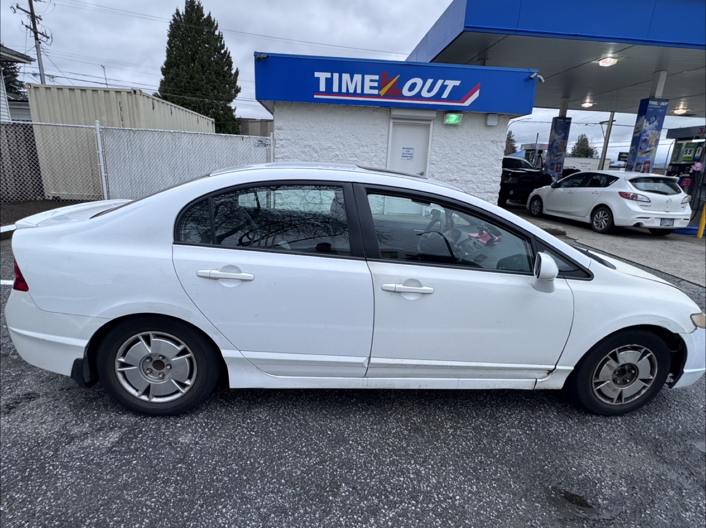 White Honda Civic Sedan - photo 5