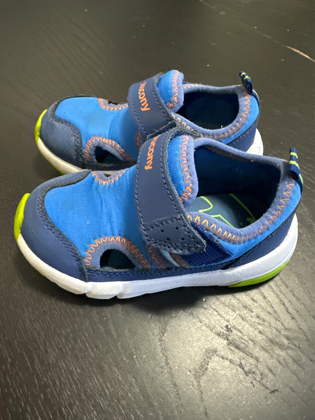 Saucony Kids' Water Sandals - Blue/Green - photo 2