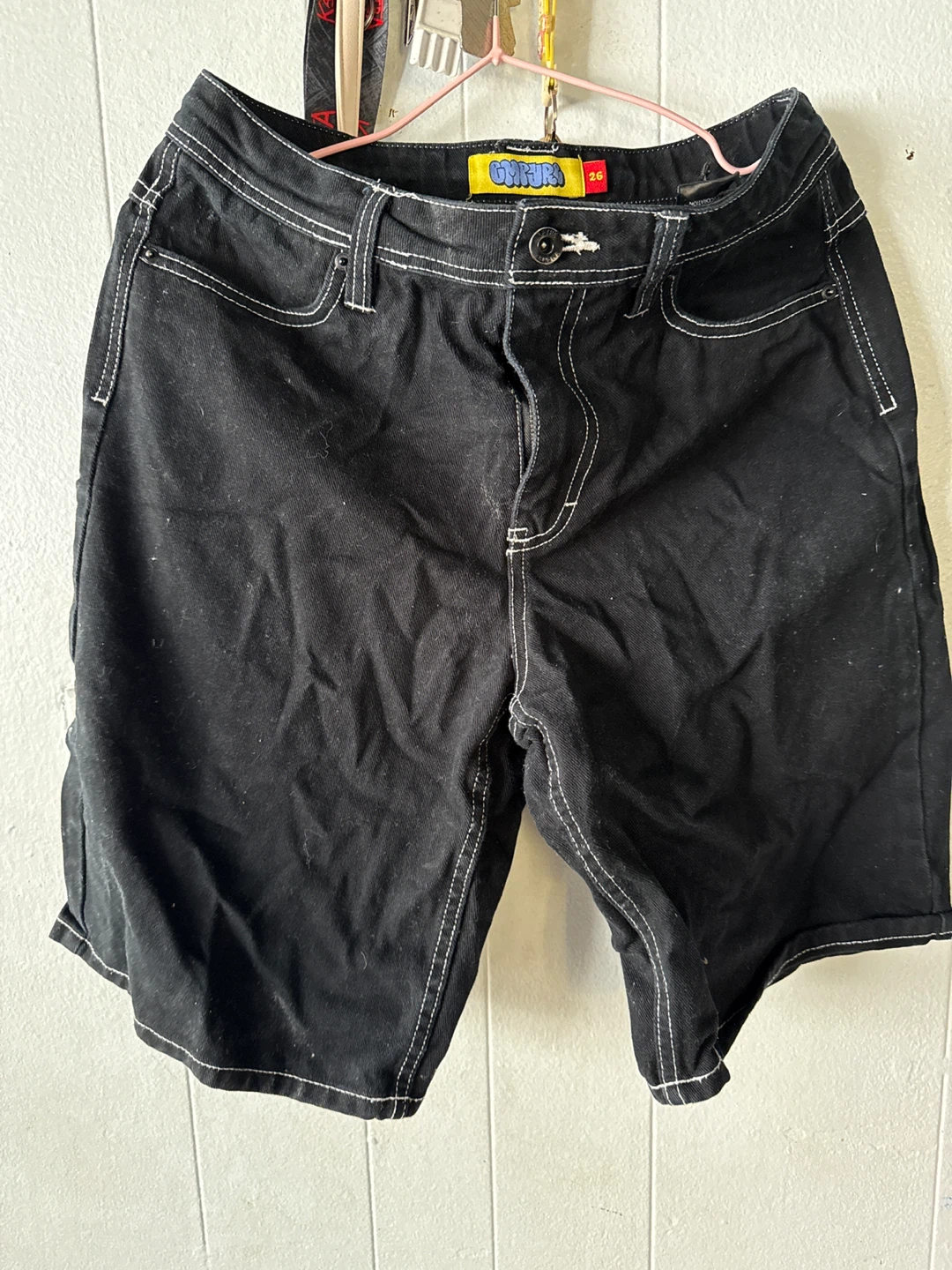 Gildan Black Hydrant Shorts Size 26