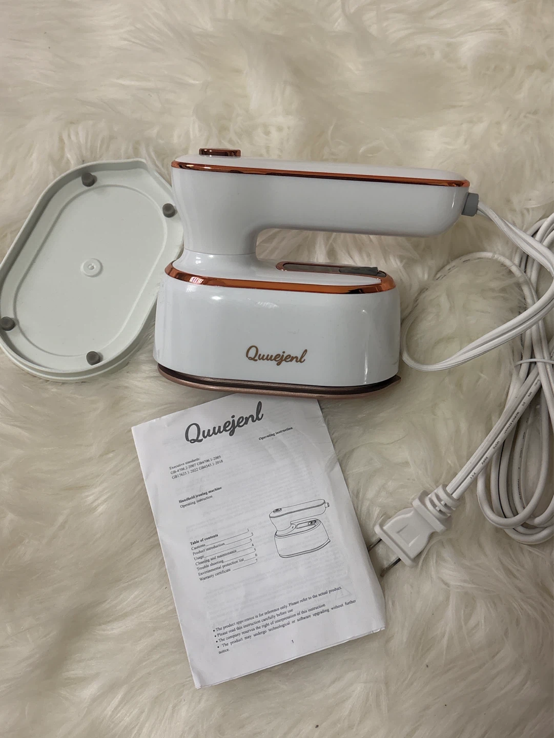 Qvuejenl Travel Steam Iron - photo 2