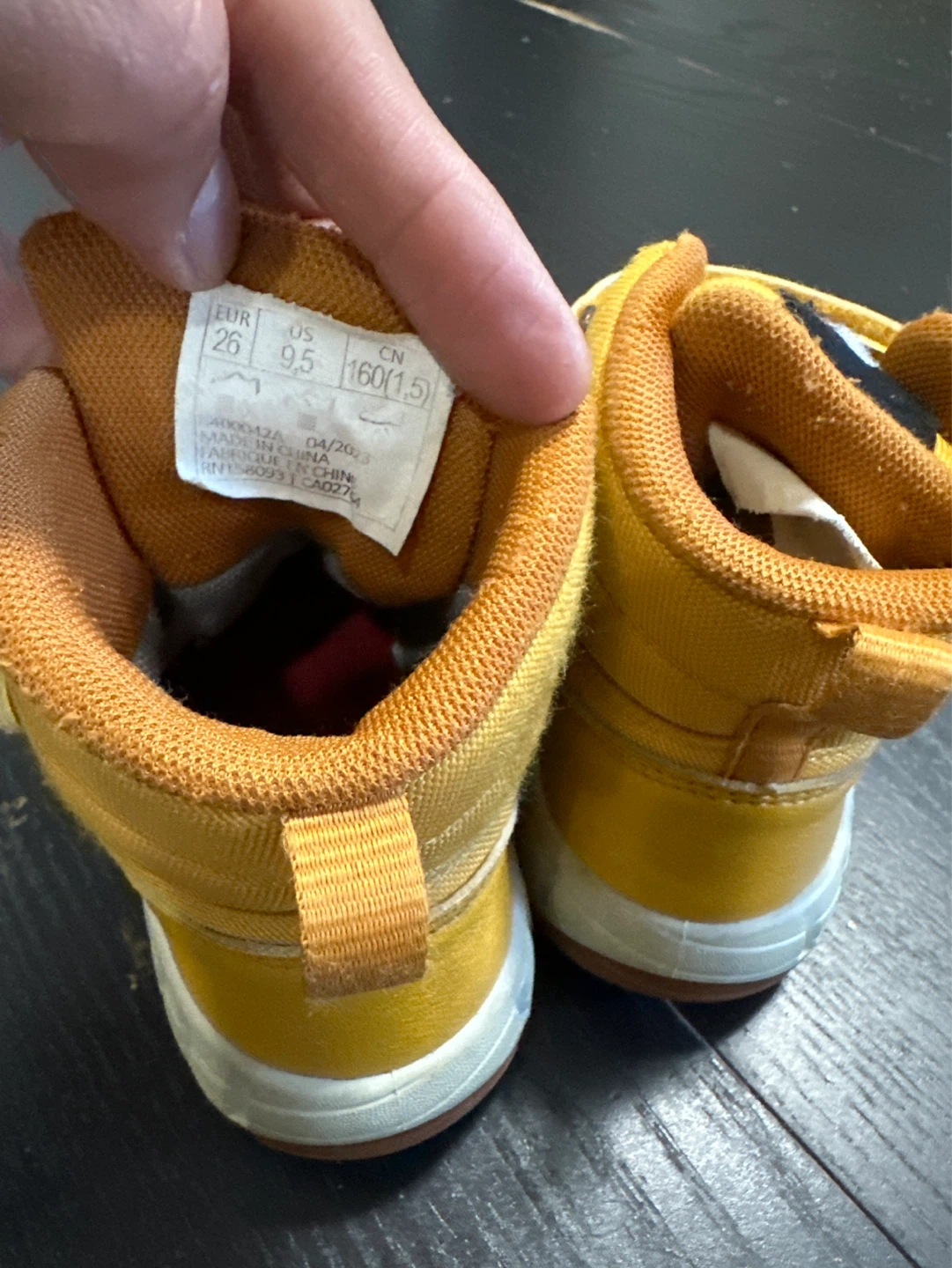 Reima Yellow Tec Boots Size 26 - photo 4