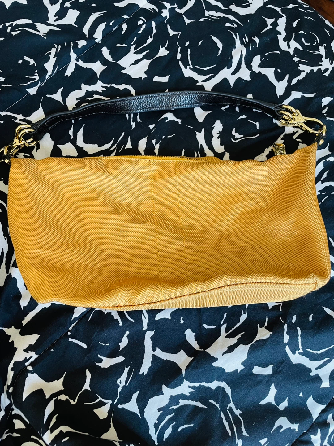 Yellow Textured Clutch Purse - photo 2