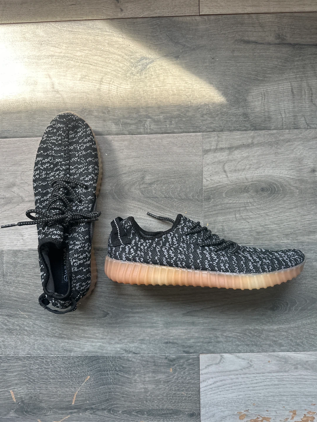 Black Stripe Sneakers