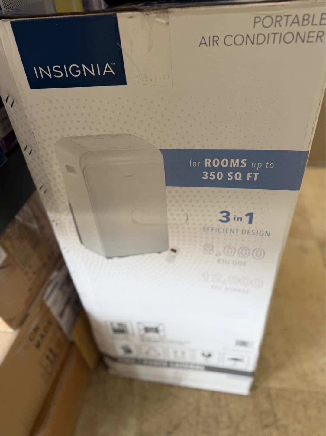 Insignia Portable Air Conditioner - White - photo 4