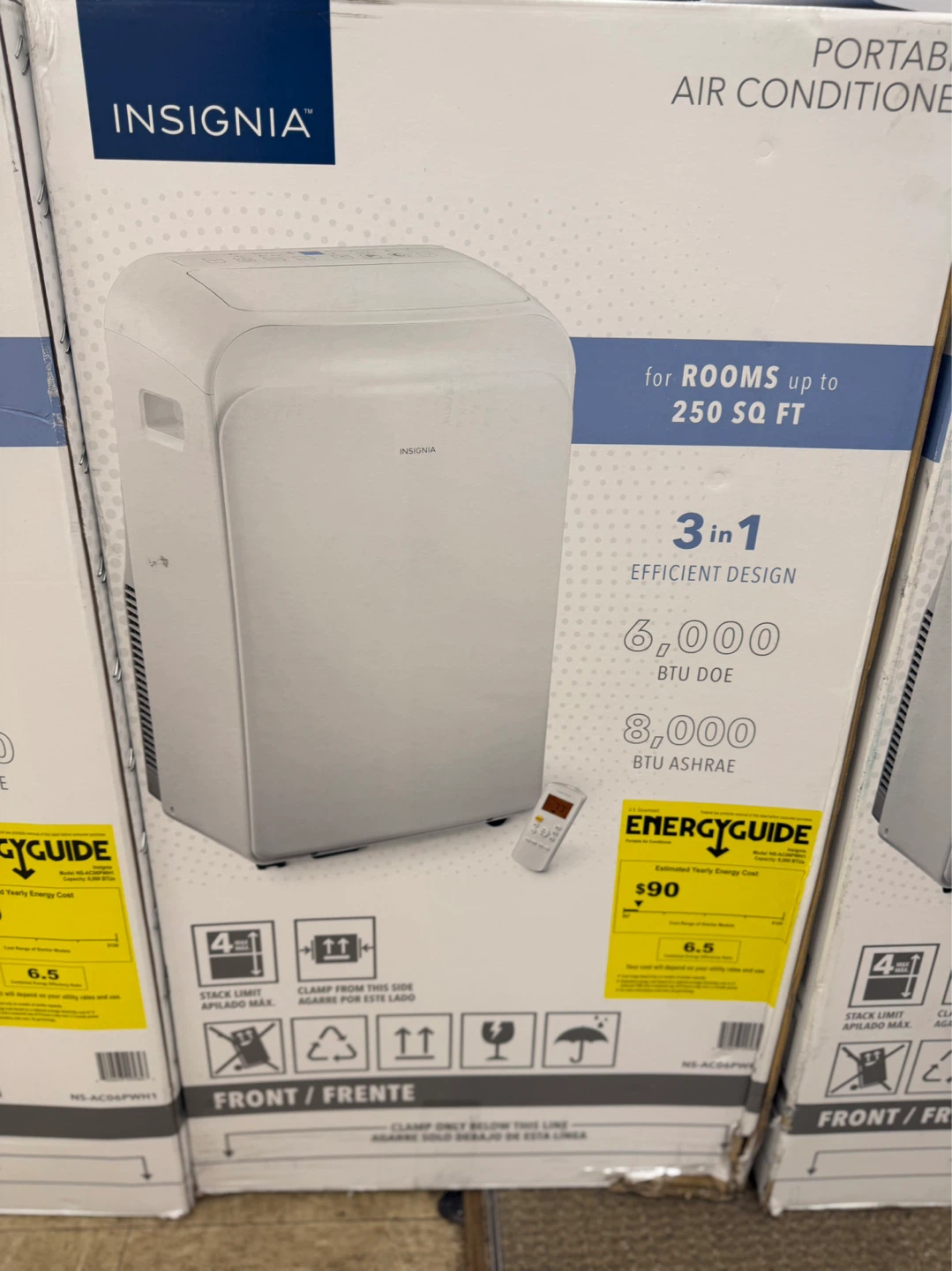 Insignia Portable Air Conditioner - White - photo 2