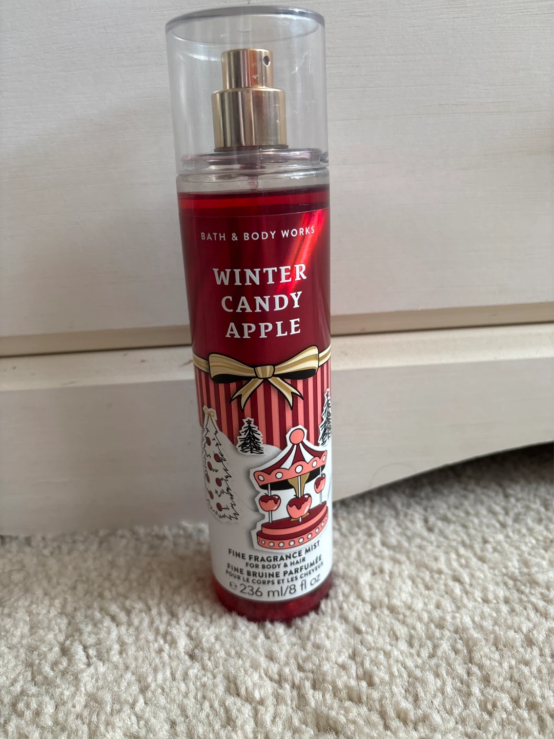 Bath & Body Works Winter Candy Apple Fine Fragrance Mist 8 oz - photo 2