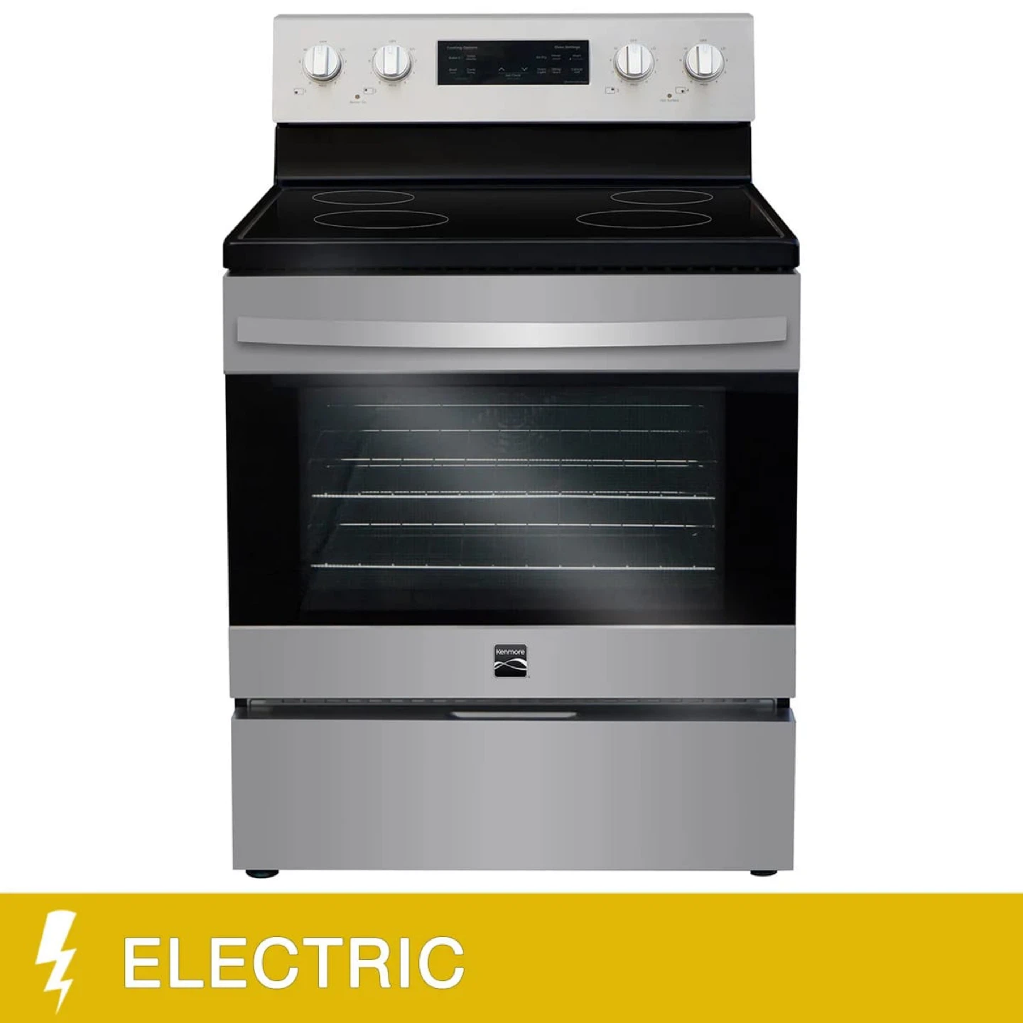 Kenmore Electric Range with Smooth Ceramic Top and Air Fry