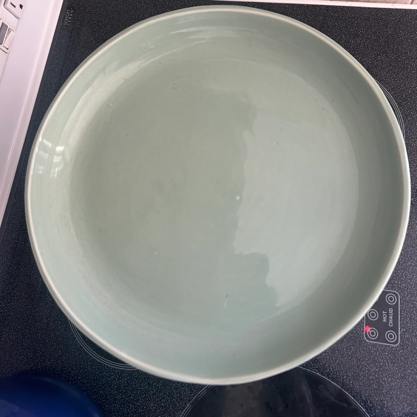 Pale Green Ceramic Cake Stand