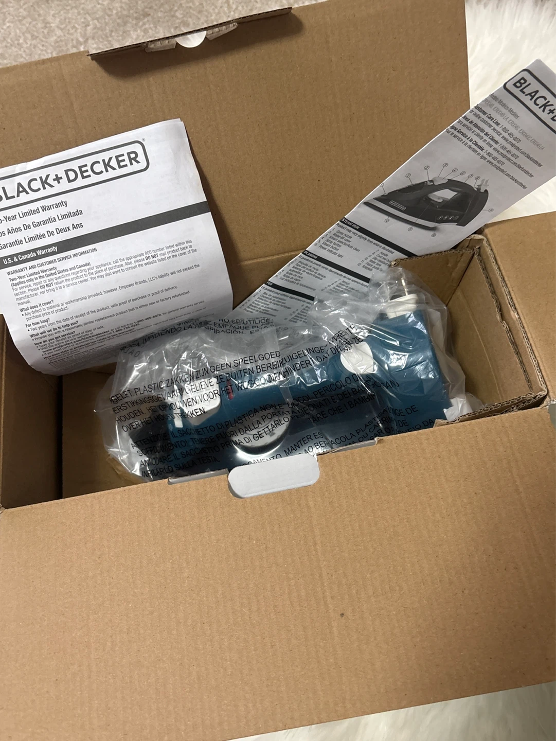 BLACK+DECKER Cord Reel Automatic Iron - photo 3