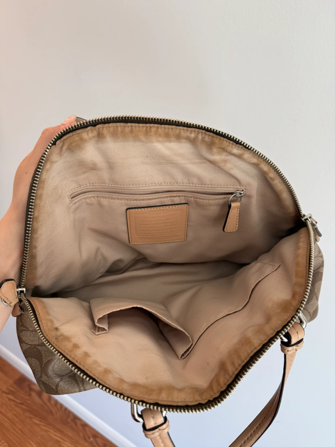 Coach Monogram Satchel Bag - photo 2