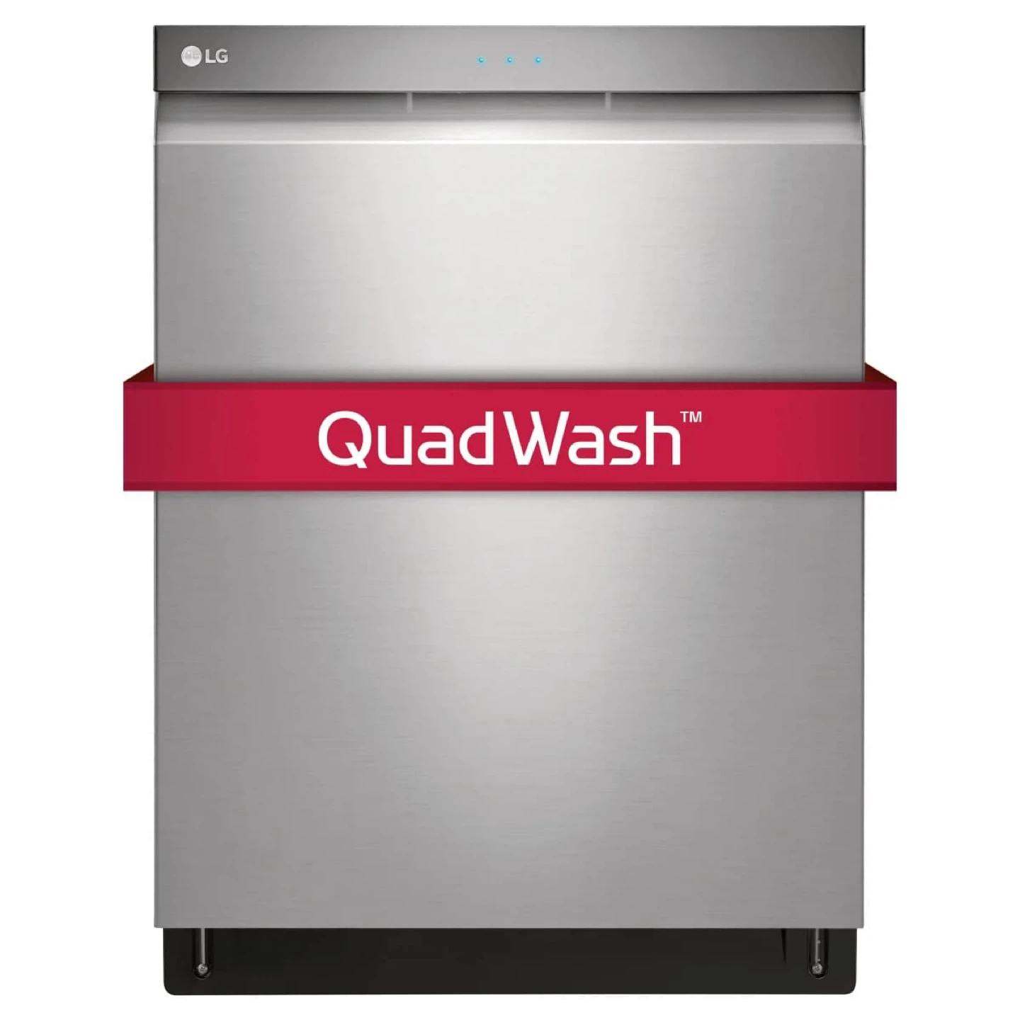 LG QuadWash Dishwasher Stainless Steel